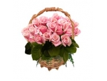 Expressions of Pink - 24 Stems Basket